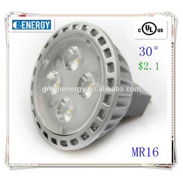 modern hotel led lamp Ra>80 TUV UL approved 5w mr16 led spot light